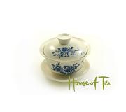 Gaiwan Blue Flower